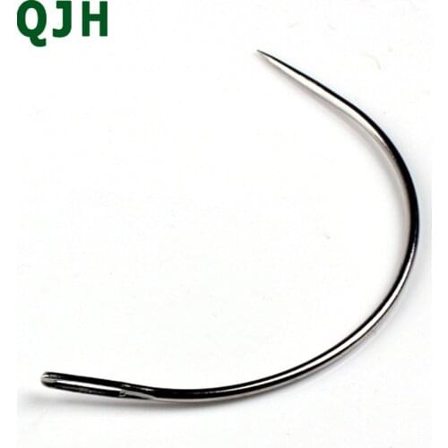 30pcs Curved Stainl Steel Sewing Needles Weaving Thread Home DIY Crafts 7.5cm C TYPE shape weave machine Sewing Pins Tools 7.5cm