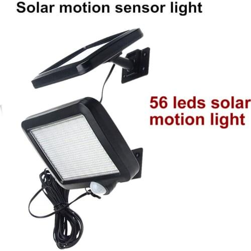 56 LED Outdoor Solar Wall Light PIR Motion Sensor Solar Lamp Waterproof Infrared Sensor Garden Light Chandelier Pendant Path