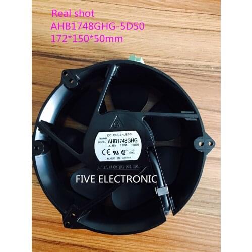AHB1748GHG-5D50 17251 Heat dissipation fan 48V 1.82A, high quality 17cm High-speed violent axial fan