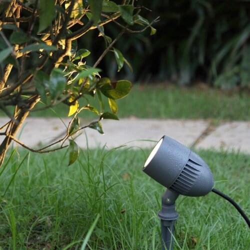 Aluminium art LED outdoor garden lighting gray IP65 waterproof villa corridor residential decoracion jardin exterior