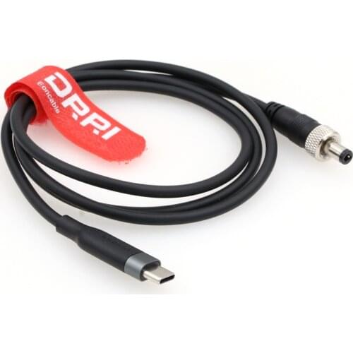 Locking dc to USB-C PD Power cable for Atomos Ninja V monitor