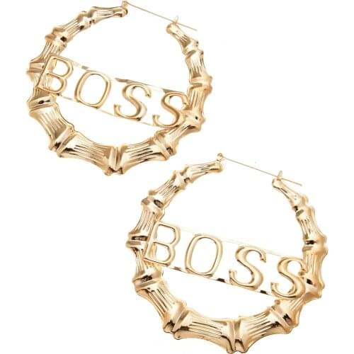 Big Metal Hoop Earrings for Women Heart Geometric Boss Twisted Jewelry Gold Color Statement Party Earring Gift