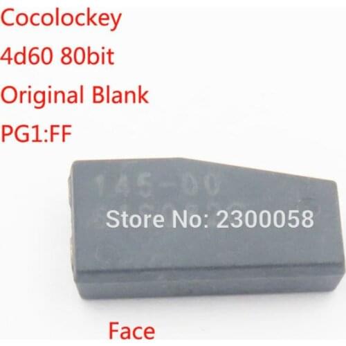 4d60 Chip 80Bit PG1:FF 4d60 Blank Chips For Transponder Chip ID4D 60 Transponder Chip 10pcs/lots