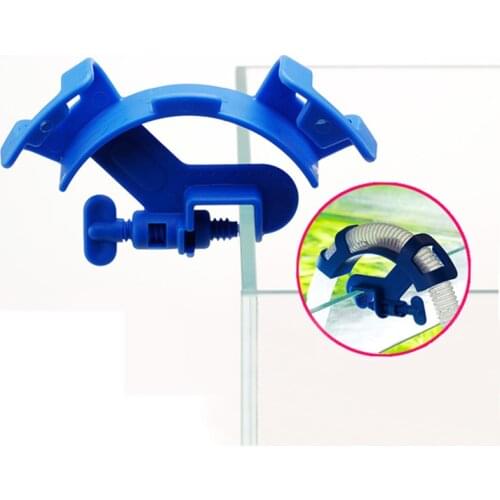 Aquarium Filtration Hose Holder Water Pipe Clip Filter Mount Tube Tropical Fish Tank Clean Pump Fixing Clamp