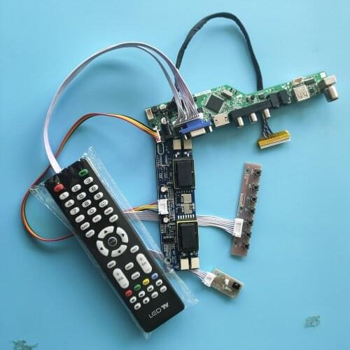 For LM250WF1-TLA1 1920X1080 25" 4 lamps HDMI LCD 30pin Controller Board Resolution TV VGA kit Digital Signal VGA AV