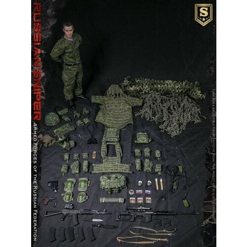 1/6 of the Action Figures Model DAMTOYS 78078 DAM78078S Russia sniper Marine Special Edition