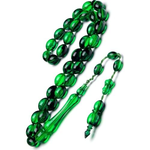 Islamic Tasbih Muslim Rosary Beads 33 Prayer Rosary For Men Bracelet For Men Accessory amber oltu amber stone Handmade Turkey