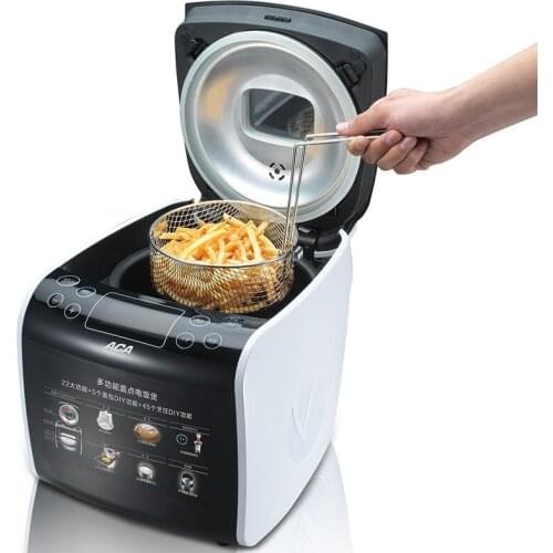 Multi-function Mini Fried Machine Pastry Fried Home French Fries Cake Baking Rice Cooker Bread Machine AB-IPN16