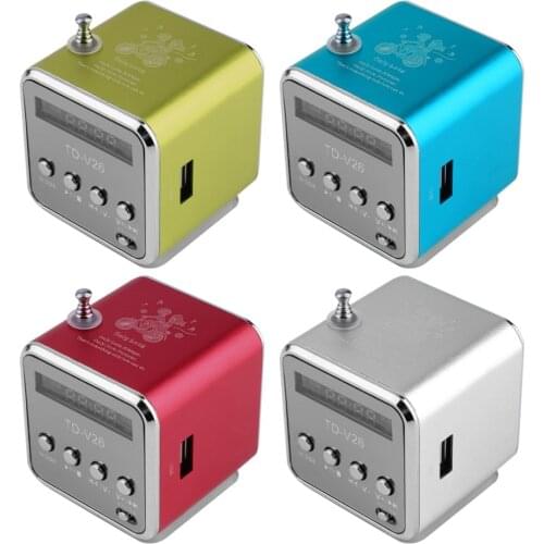 New Portable Micro USB Mini Stereo Super Bass Speaker Music MP3/4 FM Radio Best Selling In Stock