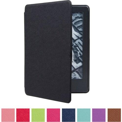 New Arrival Cover Tablet Case for Amazon Kindle Paperwhite 4 2018 Ultra Slim Smart Leather Magnetic Case Cover l1027#1