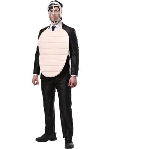 New sexy male cheerleaders football uniform referee male cosplay halloween adult football cheerleading costume for men