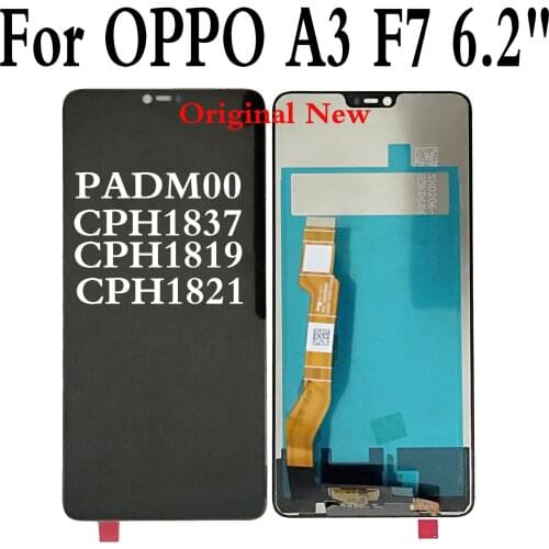 Original For OPPO A3 F7 PADM00 CPH1837 CPH1819 CPH1821 LCD Display Touch Screen