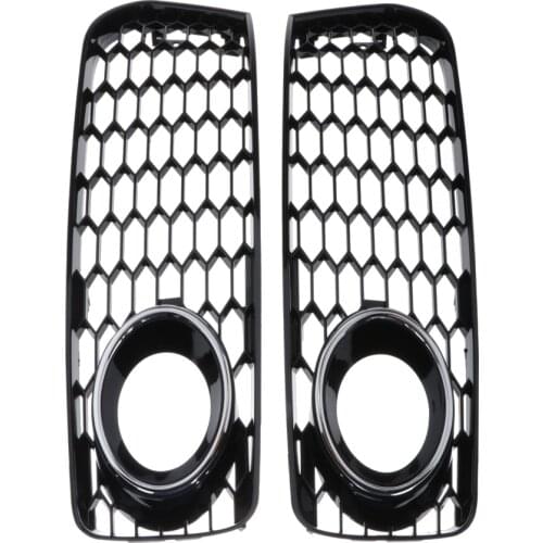 FRONT BUMPER FOG LIGHT GRILLE COVER for A5 S-Line S5 B8 RS5 08