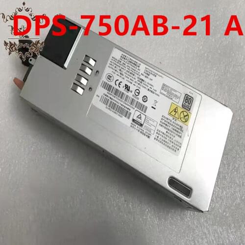 New Original PSU For Lenovo TD350 RD650 RD550 RD450 750W Power Supply PS-2751-3L-LF DPS-750AB-21 A