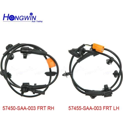 Genuine No.: 57455SAA003 57450-SAA-003 Front Right Left ABS Wheel Speed Sensor Fits HONDA CITY Saloon 2000-2003 FIT II 2002-2008