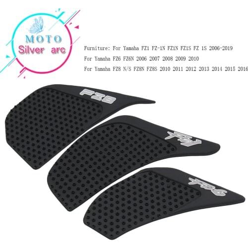 For Yamaha FZ1 FZ-1N FZ1N FZ1S FZ 1S 06-16 2017 2018 2019 FZ6 FZ6N 06-10 FZ8 N/S FZ8N 10-16 FZ1 Anti slip Tank Pad Stickers