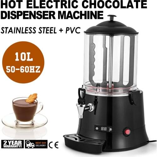 Hot Chocolate Machine KS-RQ Hot Chocolate Dispenser Machine 10L for Hotels Restaurants Bakeries cafes for Melting Chocolate