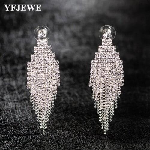 YFJEWE Fashion Statement Earrings Geometric Earrings For Women Hanging Dangle Earrings Drop Earring Modern Jewelry E532