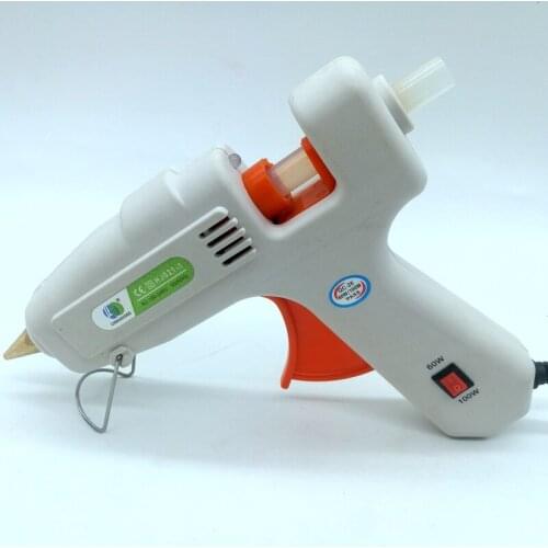 60/100W Hot Melt Glue Gun with 5 pcs 11mm Glue Stick EU US Plug