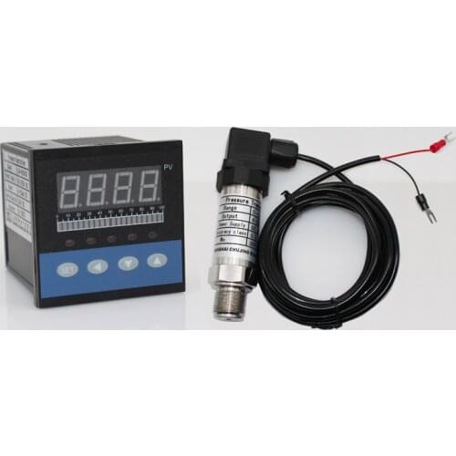 24VDC 0-40Mpa digital pressure controller panel meter with pressure sensor transmitter digital pressure switch pressure gauge