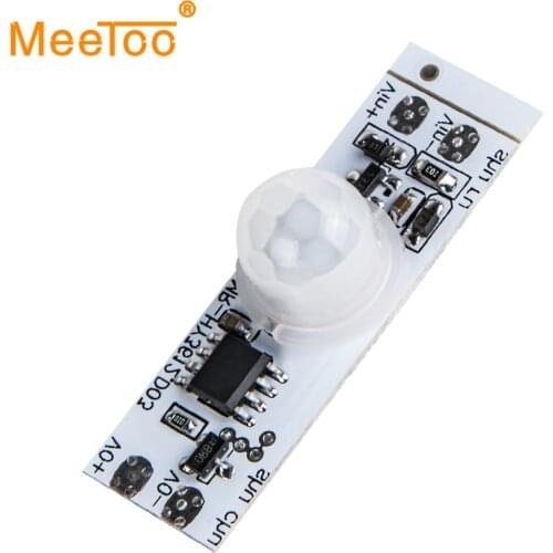 DC 12V 24V Ceiling PIR Motion Sensor Switch Module 3A IR Infrared Induction Body Sensor Detector Controller Switch for LED Light