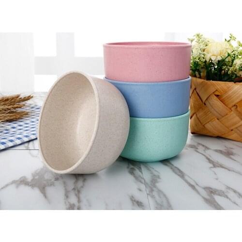 Childrens Rice Bowl, Northern Europe, Four Color Wrestling Tableware Color random