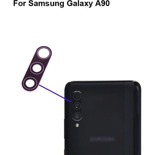 For Samsung GALAXY A90 Replacement Back Rear Camera Lens Glass For Samsung GALAXY A 90 Glass lens Parts SM-A9080