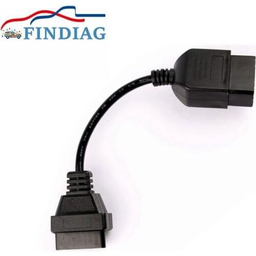 For Subaru 9pin OBD1 to OBD2 16pin Female Adapter Extension Cable Diagnostic Interface Compatible All For Subaru Cars