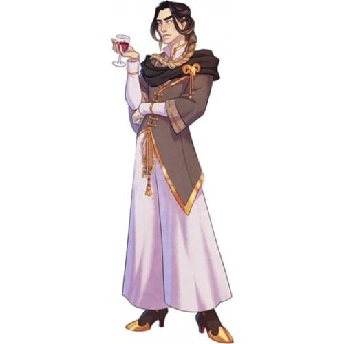 Game The Arcana Valerius Cosplay Costume Custom Made L320