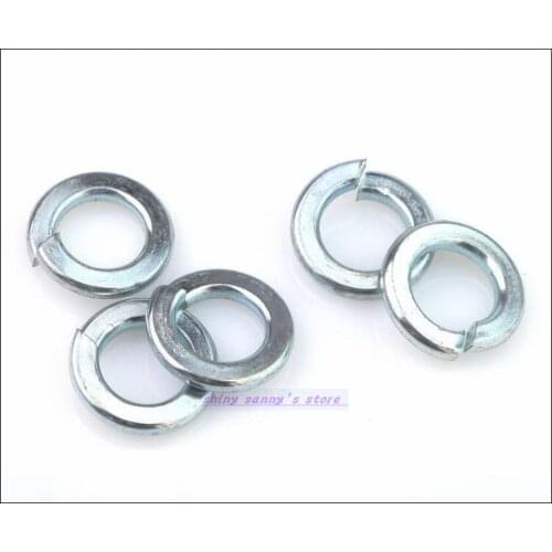 M2 M2.5 M3 M4 M5 M6 M8 M10 M12 M14 Zinc Plated Carbon Steel Spring Washer Split Washer Split Lock Washer Brand New