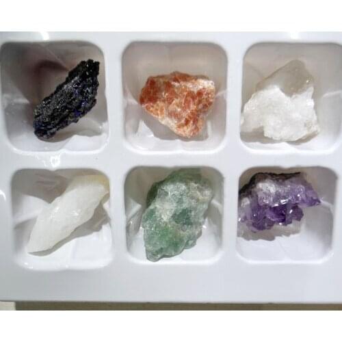 Natural stone Turquoises tiger eye Quartz Crystal aventurine pendant for diy Jewelry making necklace Accessories6PCS