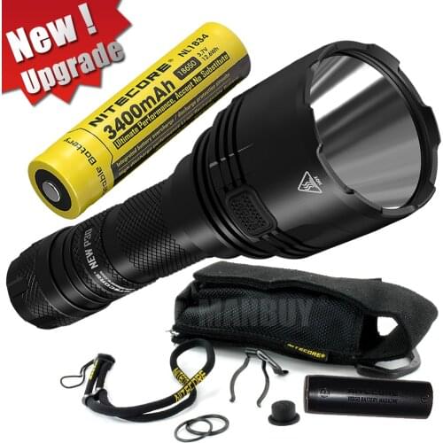 NITECORE 1000 Lumens NEW P30 +18650 Battery Long-range Tactical Flashlights Outdoor Hunt Waterproof Portable Torch Free Shipping