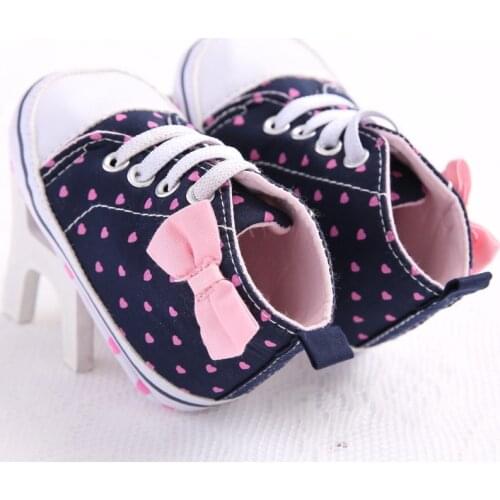 2020 Autumn And Winter new Baby Shoes Polka Dot Bow Pattern Cute And Warm Casual Fashion Out Baby Boy And Girl Toddler Shoes