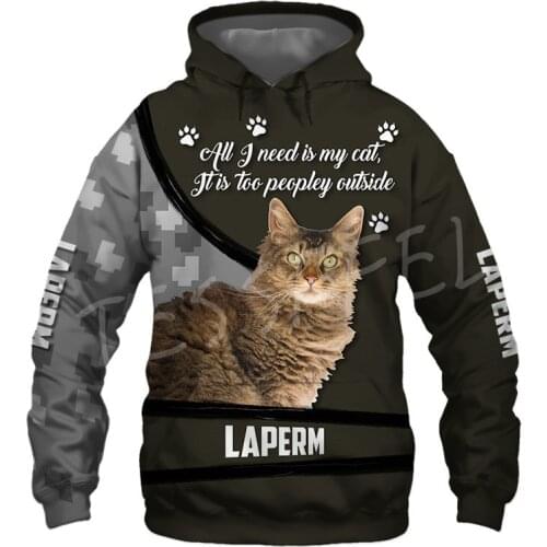 Tessffel Cute Cat 3D Printed New Mens Hoodies Camo Harajuku Zipper Hooded Casual Sweatshirt Unisex Hip Hop Streetwear Style-19