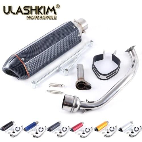Performance Racing hexagonal Exhaust Pipe / Exhaust System / Muffler for Scooter 4 stroke GY6 125 GY6 150 152QMI 157QMJ
