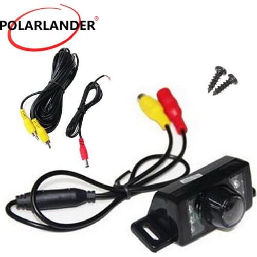 Hot sell IP68 Night Vision 7 IR Lights Short License plate Frame Waterproof Reverse Camera