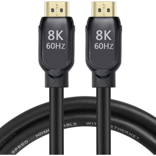 HDMI 2.1 Gold Plated Cable High Speed 48Gbps 8K@60Hz 4K@120Hz Ultra HD HDR HDMI 2.1 Cable