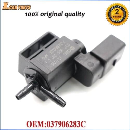 037906283C Vapor Canister Purge Valve Solenoid For Audi A3 A4 A5 A6 Quattro Q5 For Volkswagen Beetle EOS CC Pas sat Golf 2.0T