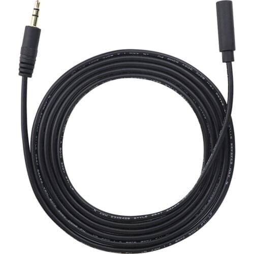 1/2/3/m Male to Female 3.5mm AUX Jack Audio Extension Cable Cord 3.5 Auxiliary Headphone Earphone Speaker Stereo 3 Pole/4 Pole