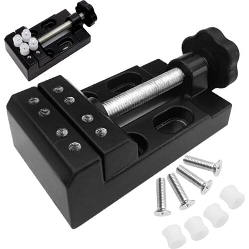 1pc Jaw Carving Bench Clamp Drill Press Mayitr Flat Vice Opening Parallel Table Vise DIY Sculpture Craft