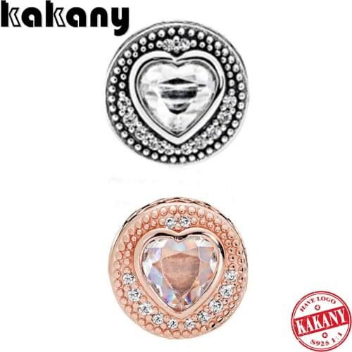 2020 New Original 1: 1 High Quality 100% S925 Sterling Silver Passionate Love Charm Fashion Charm Female Diy Jewelry