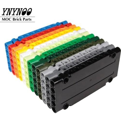 4Pcs/lot High-Tech Panels 1x5x11 Large Panel for Automobile Cars Base Decoration Pin Connector Building Block Brick DIY Toy Gift