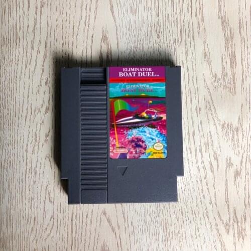 Eliminator Boat Duel - 72 pins 8bit game cartridge