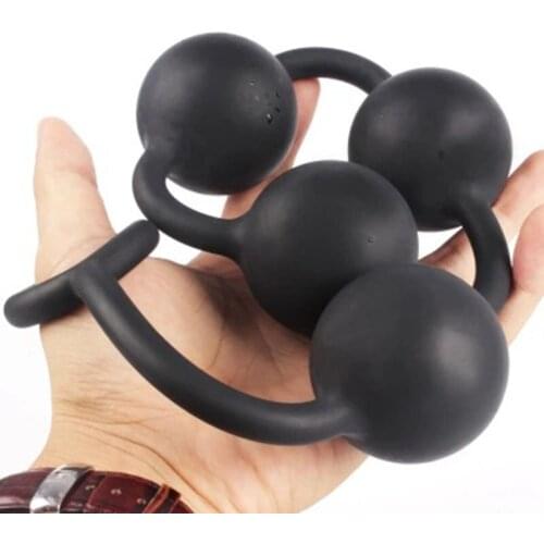 Anal Beads Vagina Balls Super Huge Big Silicone Butt Plug Sex Toys For Woman G Spot Dilatador Anal Plug Large Buttplug
