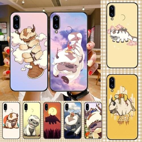 Avatar Appa Yip Yip Phone case For Huawei Honor 6 7 8 9 10 10i 20 A C X Lite Pro Play black 3D bumper trend Etui tpu coque