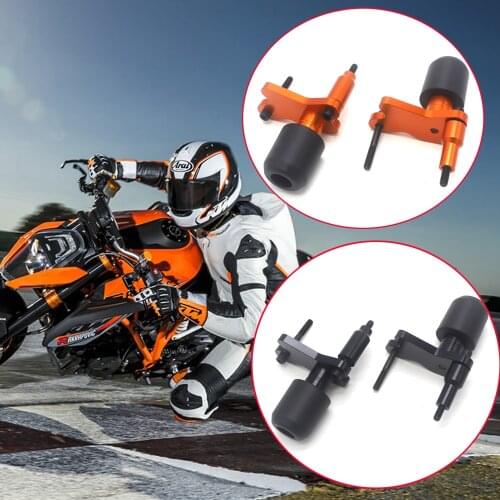CNC Aluminum Left and Right Motorcycle Frame Slider Anti Crash Protector For 1290 Superduke