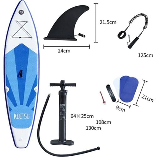 3.2/3.8/4.2m Water Sport Surfboard Surfing Sup Board Sup Surf Inflatable High Quality Stand Up Paddle Board Anti-Skidding