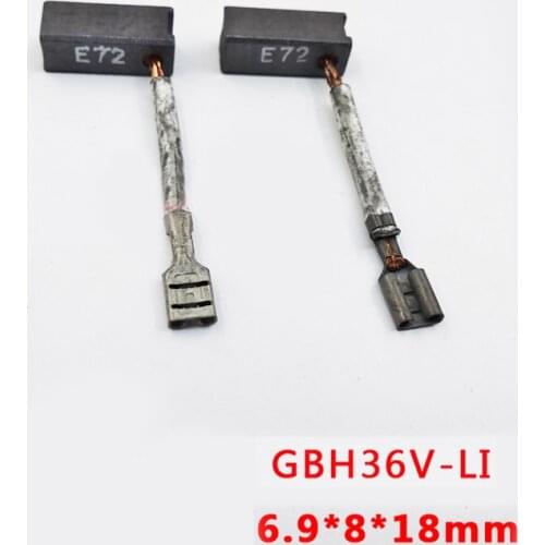 Electric hammer Carbon Brush For Bosch 36V GBH 36V-LI , Free shipping