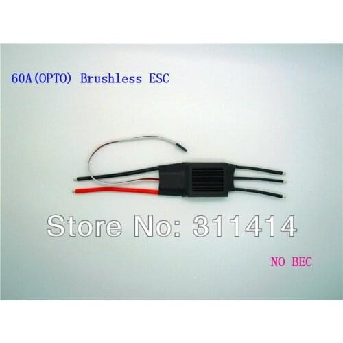 3pcs/lot ESC 60A(OPTO) Electronic Speed Controller For Brushless Motor Aircraft + Free Shipping Fast Delivery Wholesale