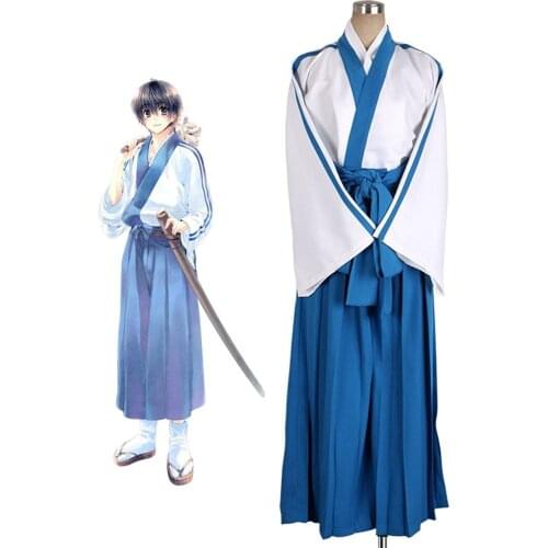 Gintama Shinpachi Shimura Cosplay Costume Tailor Made